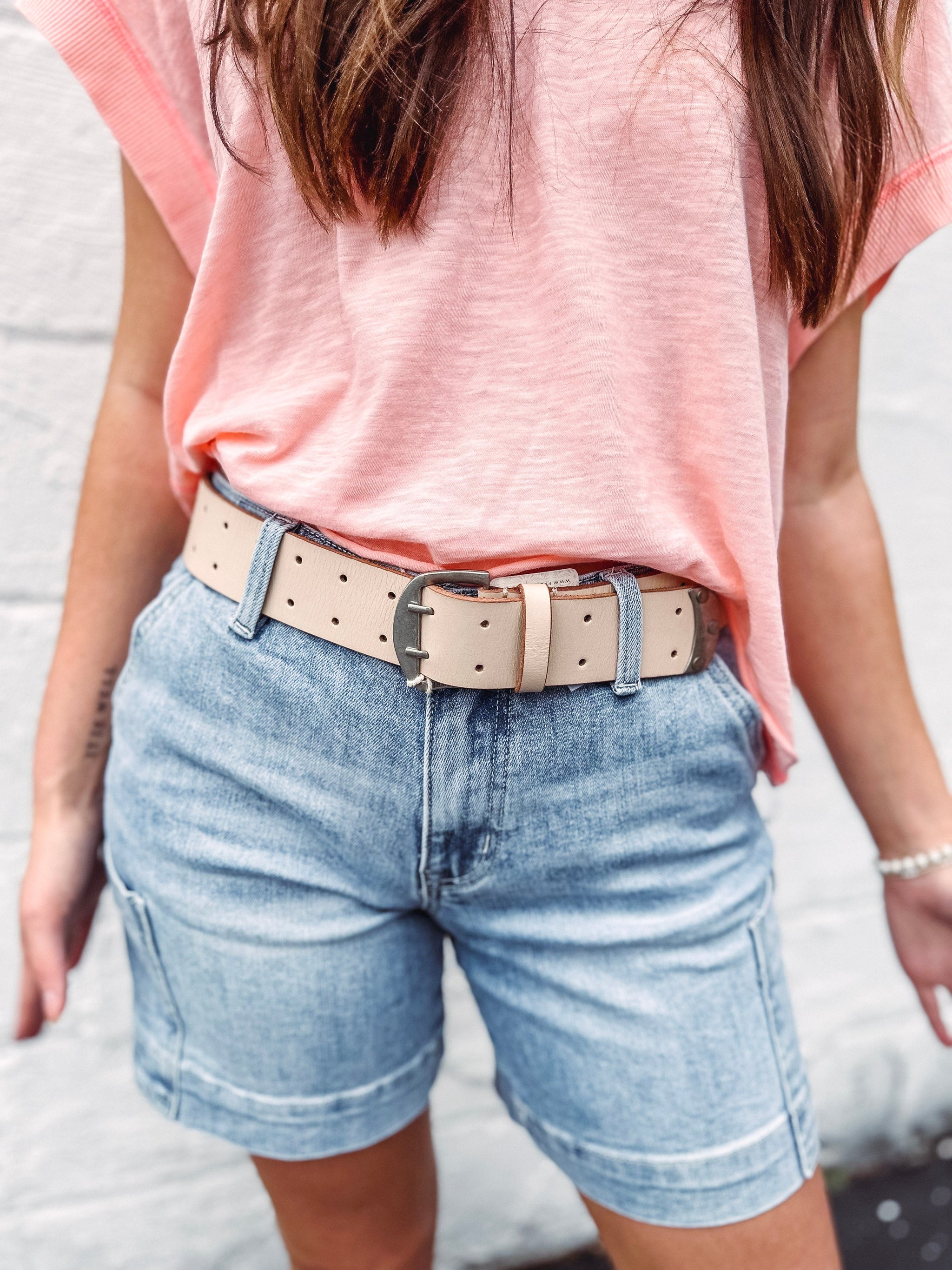 Free People WTF Double Cross Belt