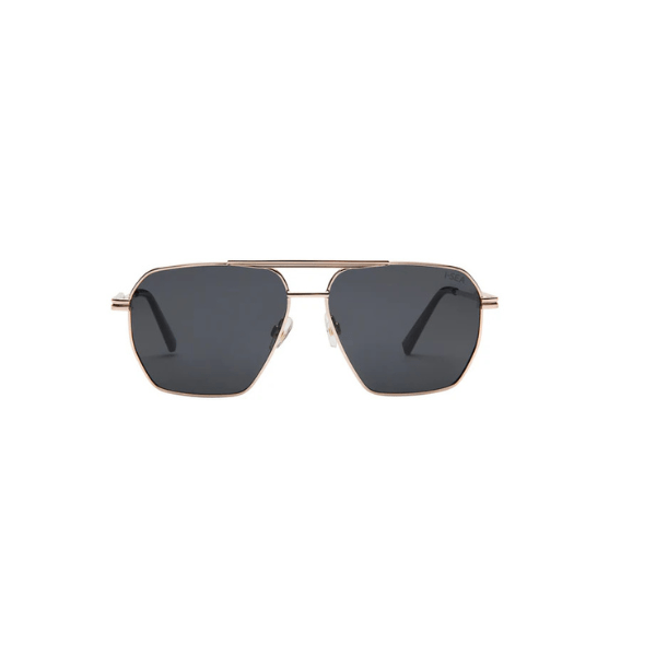 ISEA Sunglasses Piper Sunglasses--Gold/Smoke Gold / Rectangle