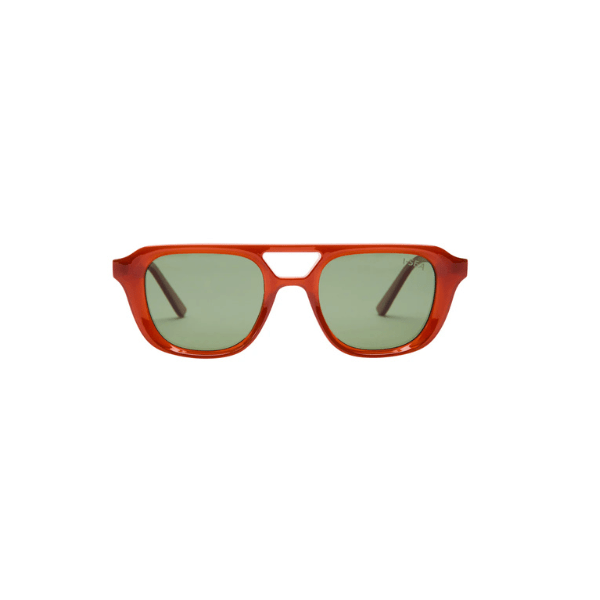 ISEA Sunglasses Ruby Sunglasses--Ginger/Green Red / Green / Polarized