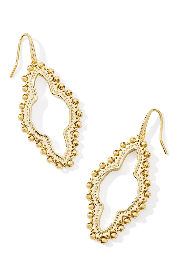 Kendra Scott Jewelry Kendra Scott Abbie Beaded Open Frame Earrings