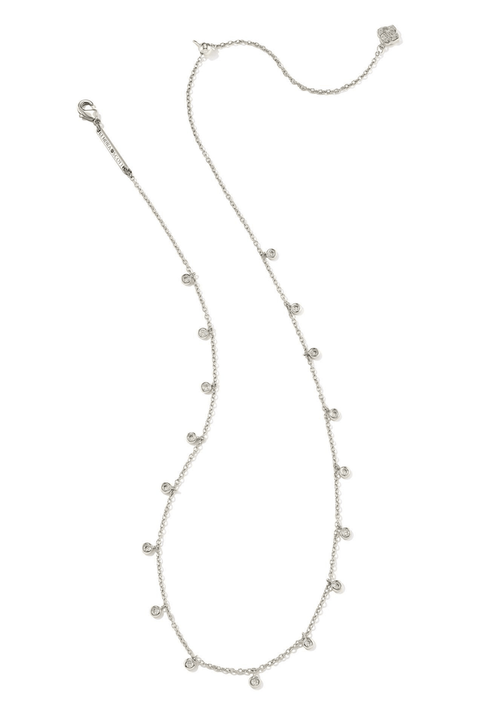 Kendra Scott Jewelry Kendra Scott Amelia Chain Necklace Rhodium Metal