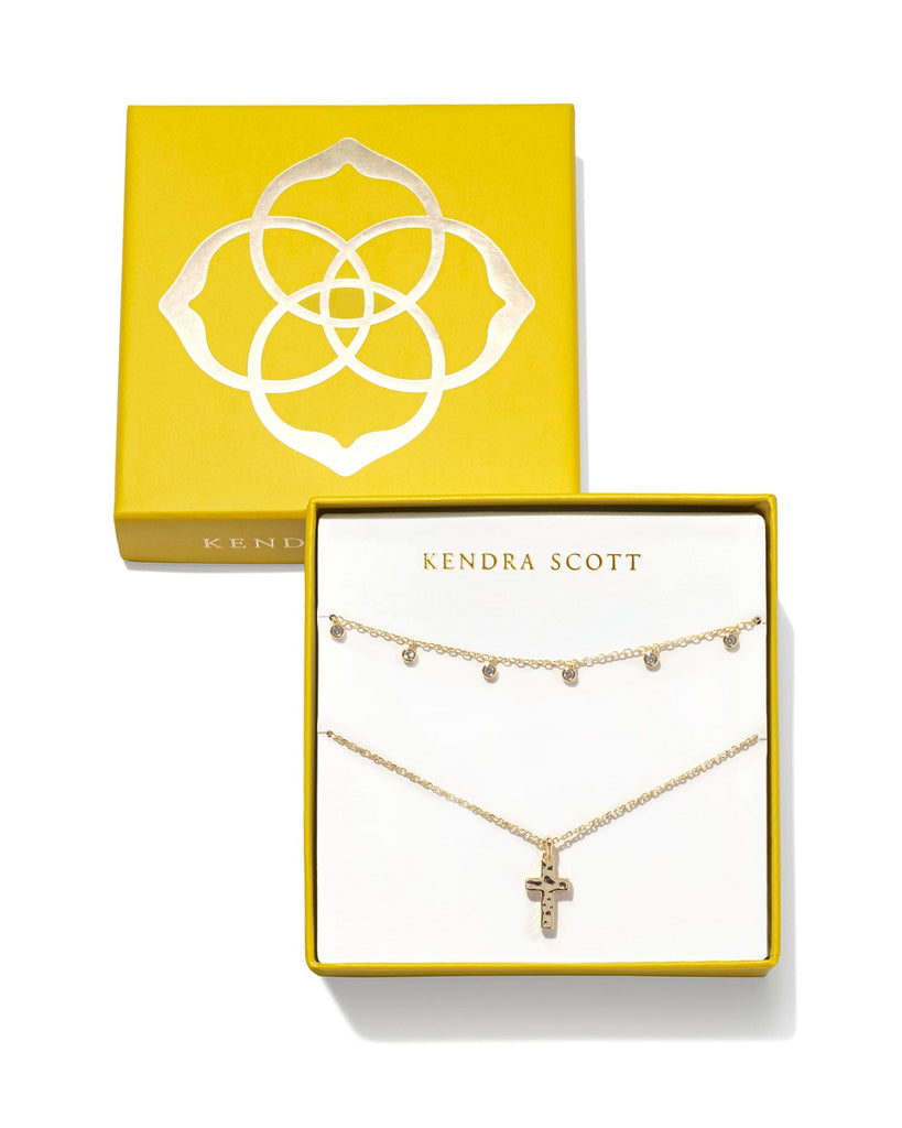 Kendra Scott Jewelry Kendra Scott Amelia Cross Necklace Gift Set