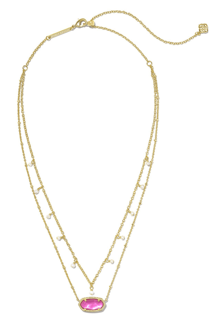 Kendra Scott Jewelry Kendra Scott Elisa Pearl Multi Strand Necklace-- Gold Azalea Illusion