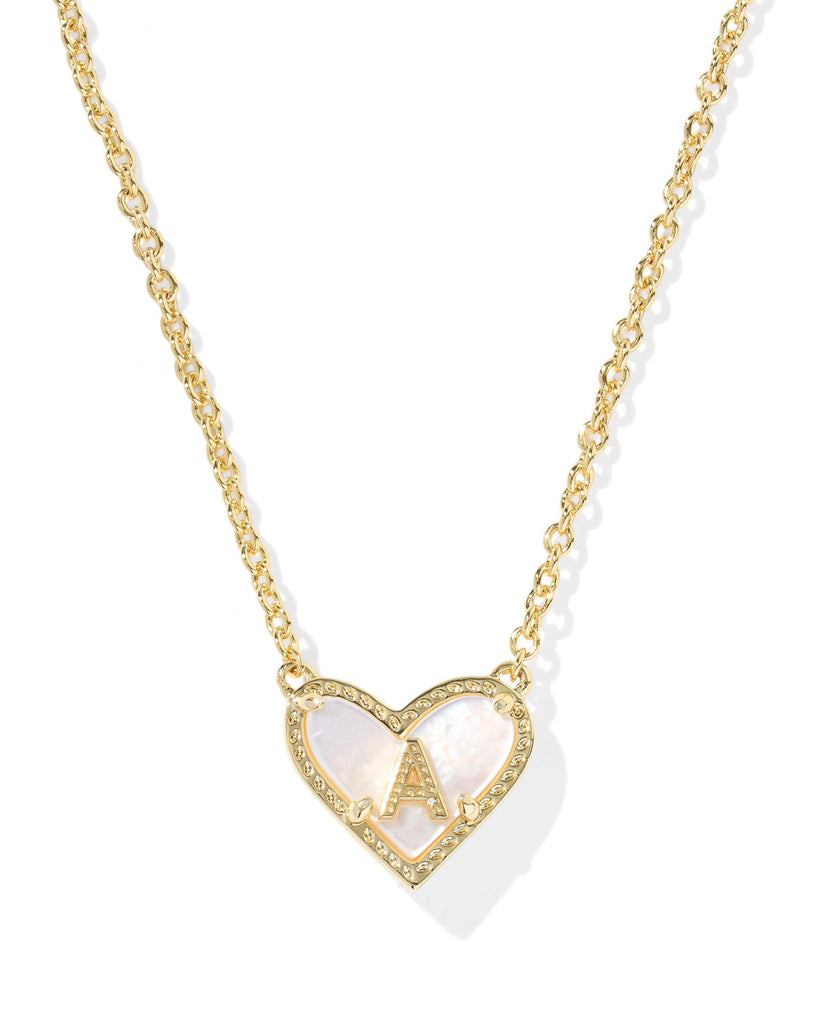 Kendra Scott Jewelry Kendra Scott Heart Letter A Pendant Necklace