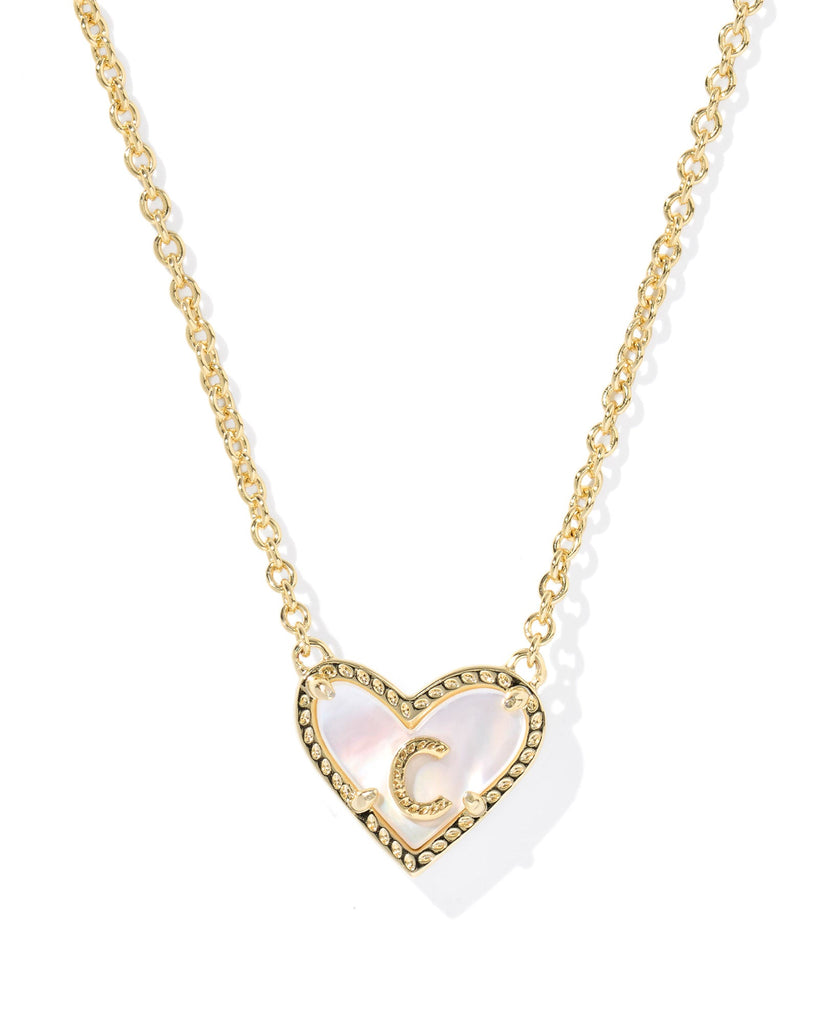 Kendra Scott Jewelry Kendra Scott Heart Letter C Pendant Necklace