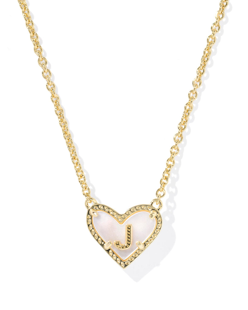 Kendra Scott Jewelry Kendra Scott Heart Letter J Pendant Necklace