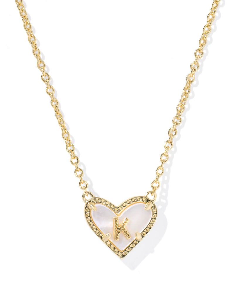 Kendra Scott Jewelry Kendra Scott Heart Letter K Pendant Necklace