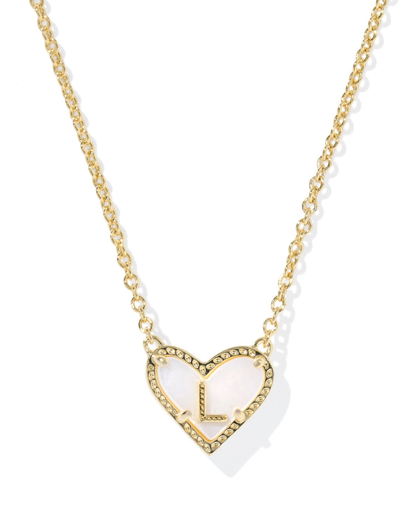 Kendra Scott Jewelry Kendra Scott Heart Letter L Pendant Necklace