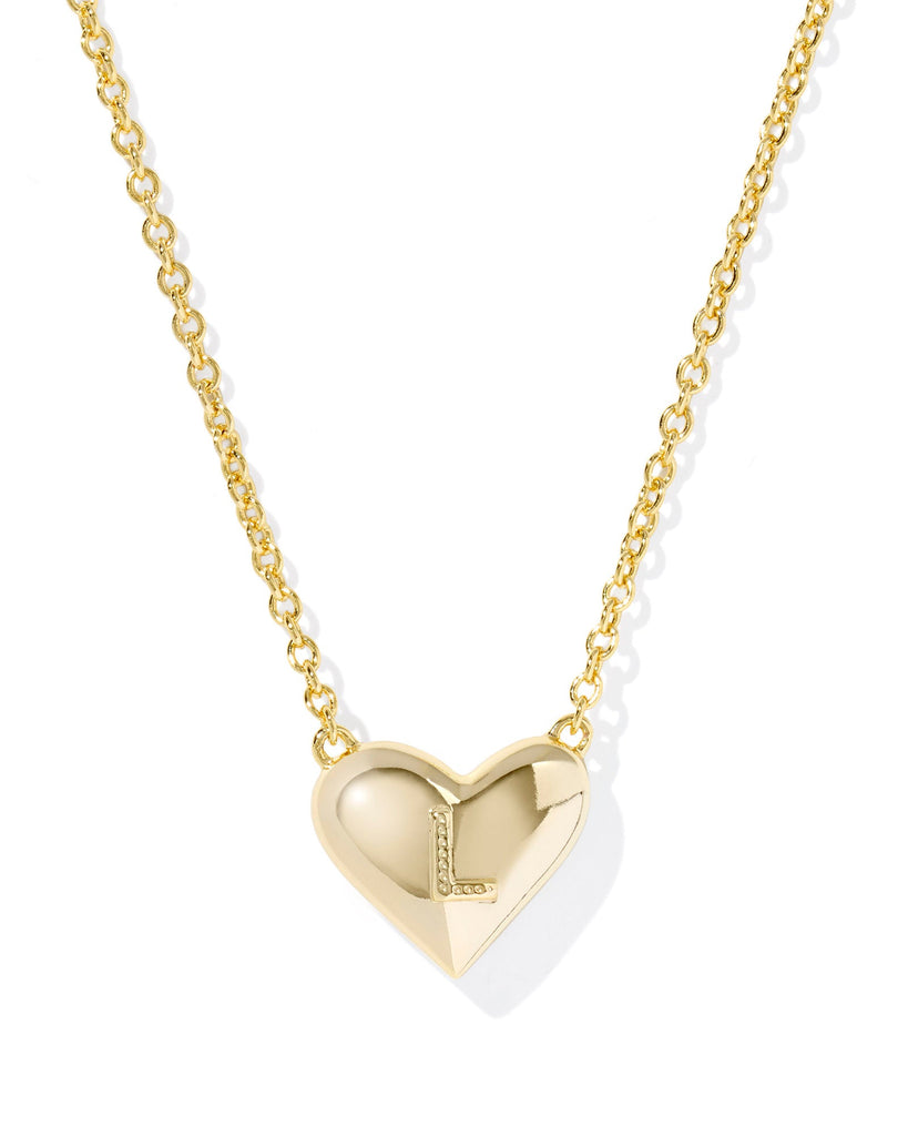 Kendra Scott Jewelry Kendra Scott Heart Letter L Pendant Necklace