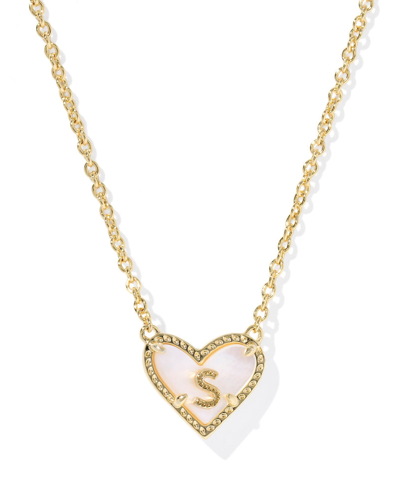 Kendra Scott Jewelry Kendra Scott Heart Letter S Pendant Necklace