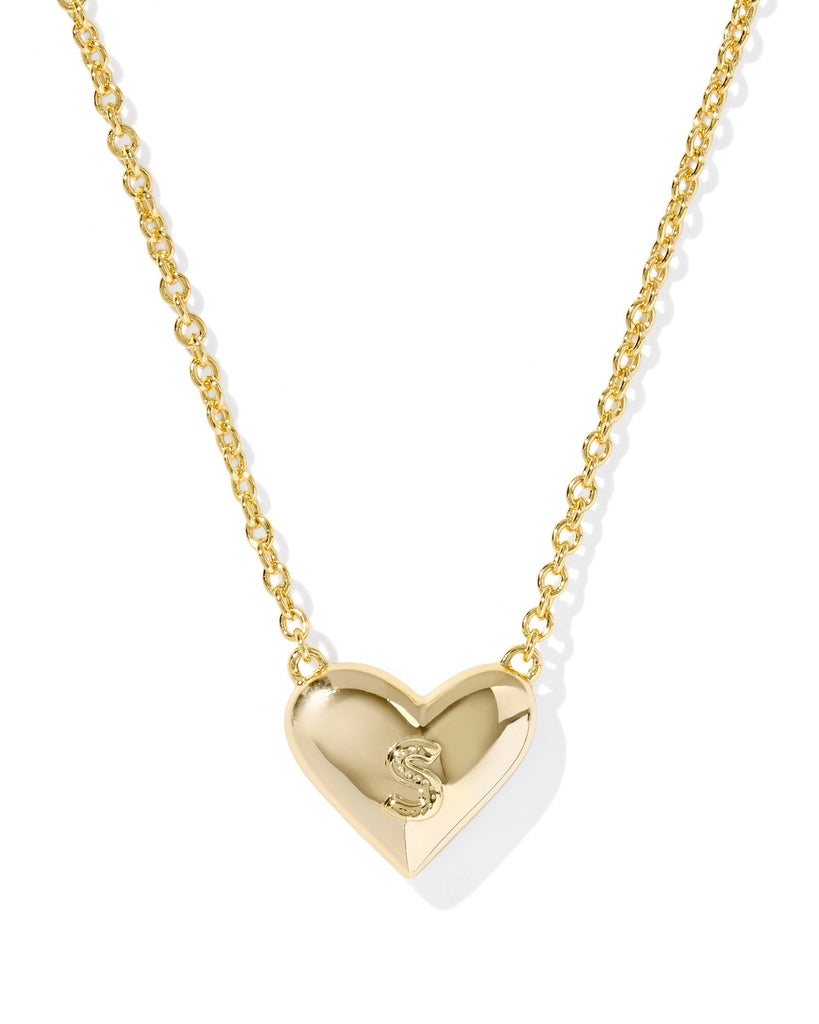 Kendra Scott Jewelry Kendra Scott Heart Letter S Pendant Necklace
