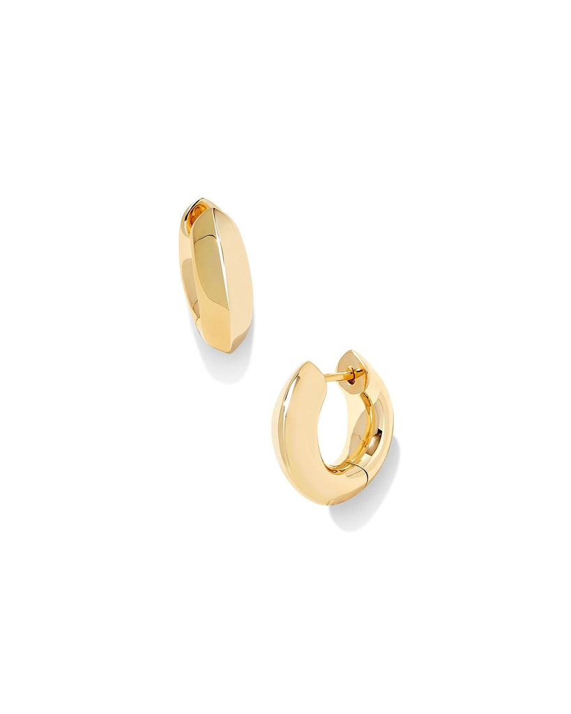 Kendra Scott Jewelry Kendra Scott Mikki Metal Huggie Earrings-- Gold Gold