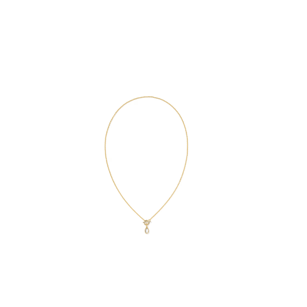 Kendra Scott Jewelry Kendra Scott Mini Elisa Toggle Pendant Necklace-- Gold Ivory Mother of Pearl Gold