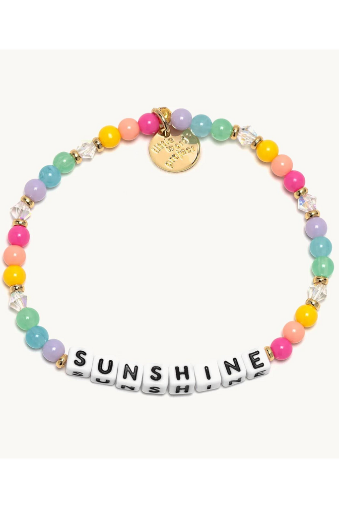 Little Words Project Jewelry Little Words Project "Sunshine" Beaded Bracelet