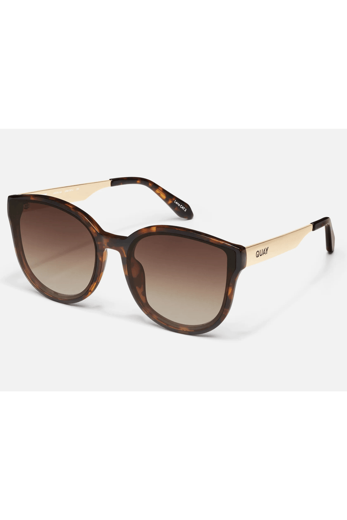 Quay Sunglasses Quay Date Night Sunglasses-- Tortoiseshell