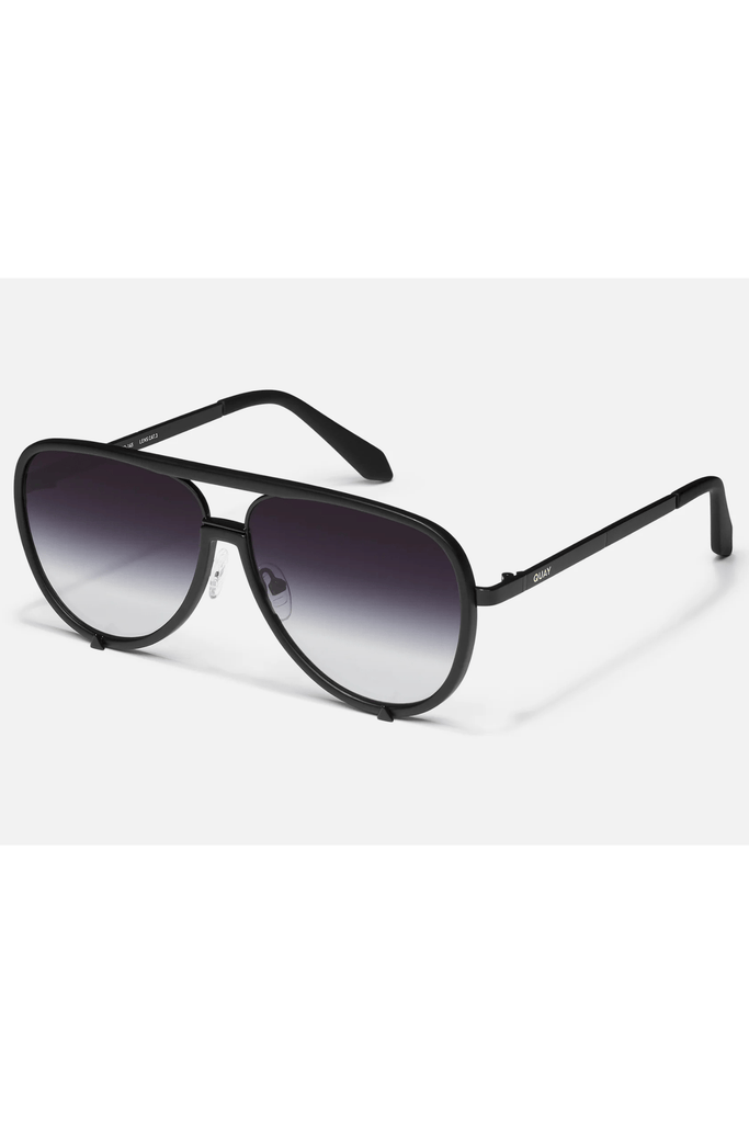 Quay Sunglasses Quay High Profile Sunglasses-- Black Fade