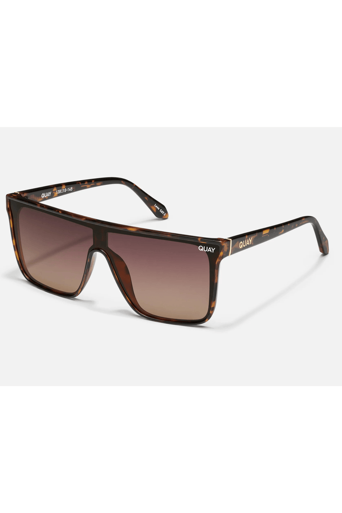Quay Sunglasses Quay Nightfall Sunglasses-- Tortoiseshell/Brown