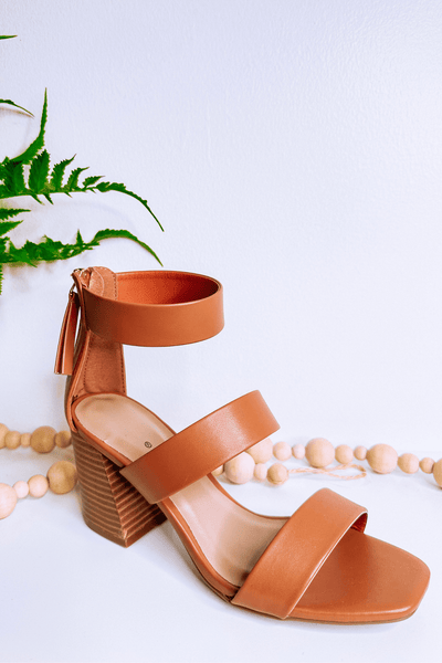 Qupid block heel sandals online