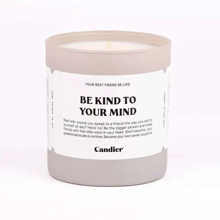 Ryan Porter Candle Be Kind To Your Mind Candle Grey