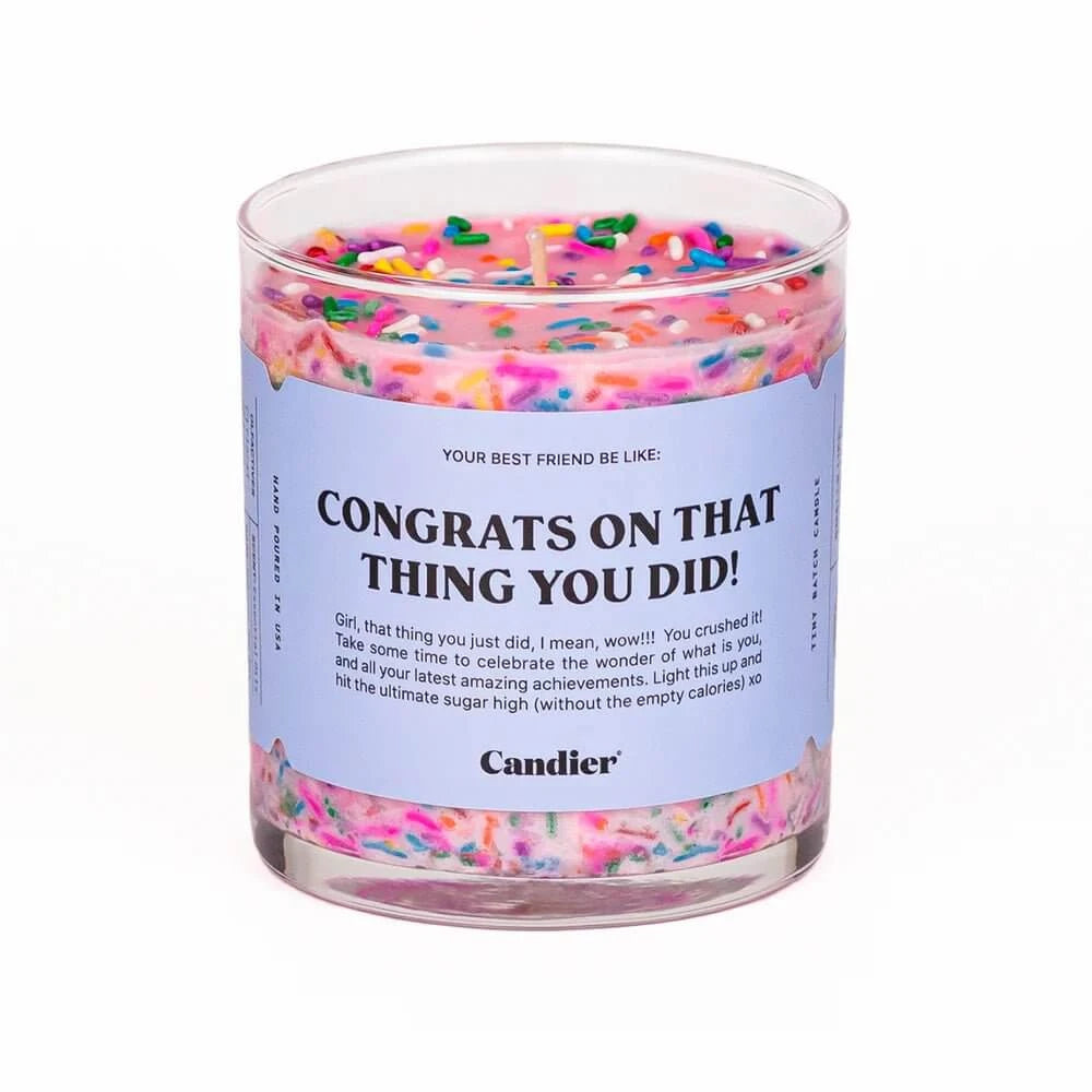Ryan Porter Candle Fancy Congrats Candle