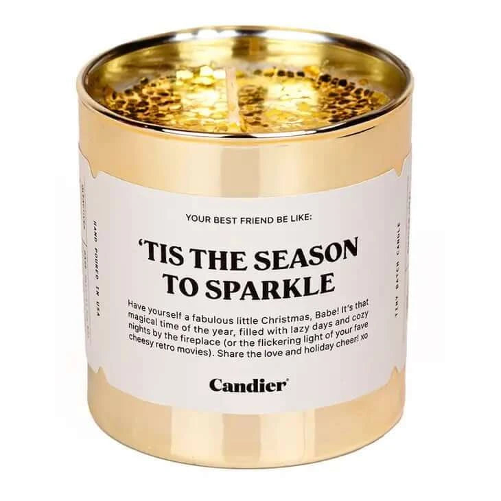 Ryan Porter Candle 'Tis the Season Candle Gold