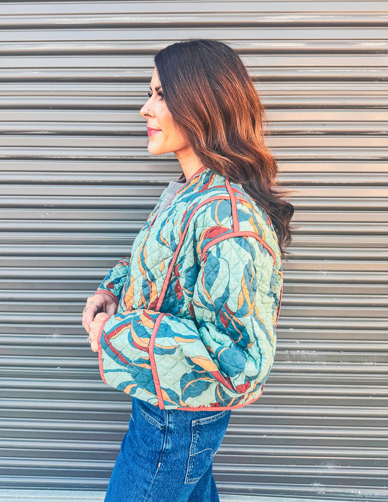 Steve Madden Jacket Steve Madden Adalynn Jacket In Dark Sage