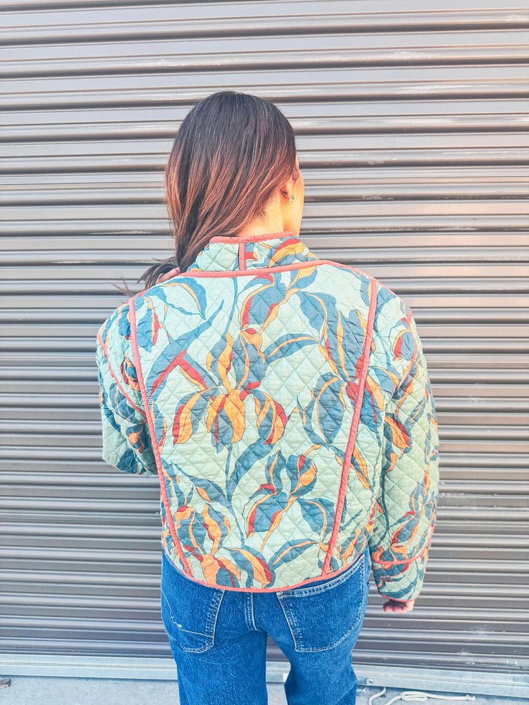 Steve Madden Jacket Steve Madden Adalynn Jacket In Dark Sage