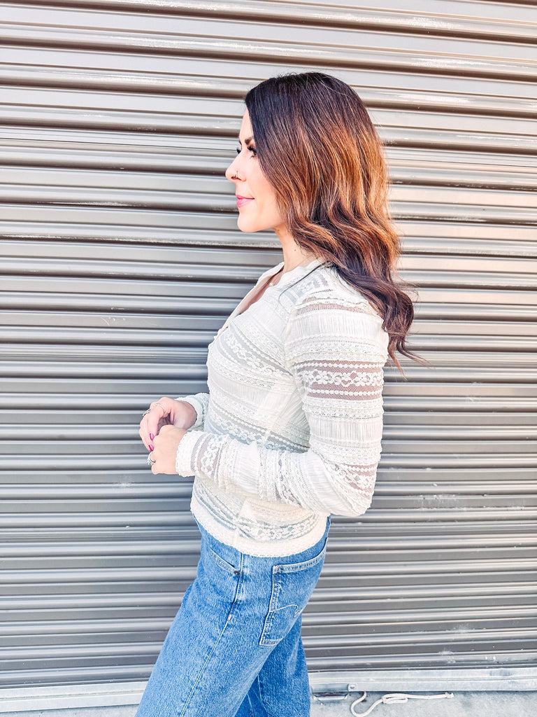 Steve Madden Shirts & Tops Steve Madden Caterina Top - Cream