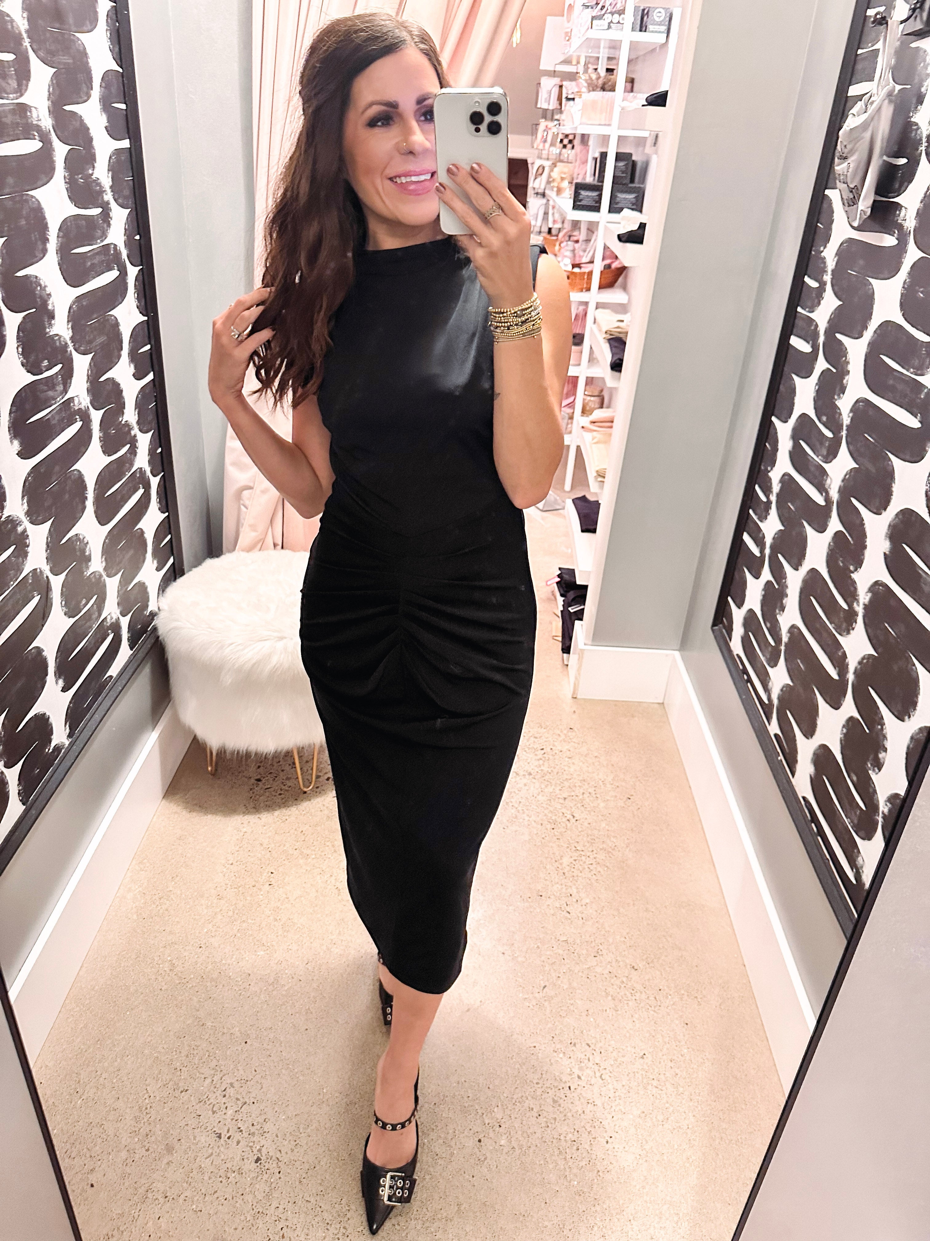 Steve Madden Monika Dress Black / 6 Steve Madden Monika Dress Black / 6