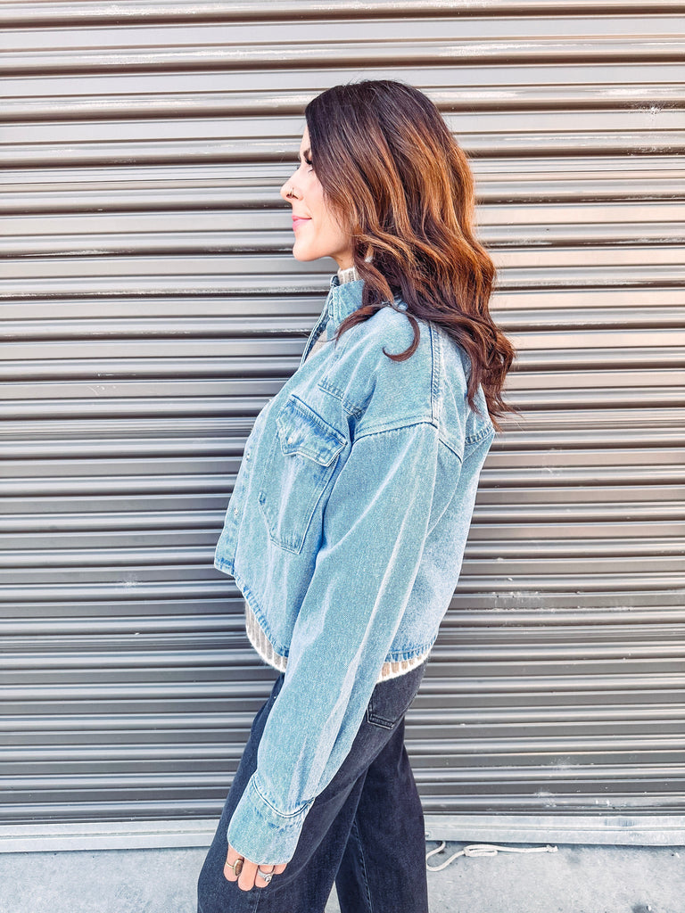 Steve Madden Jacket Steve Madden Rafi Top