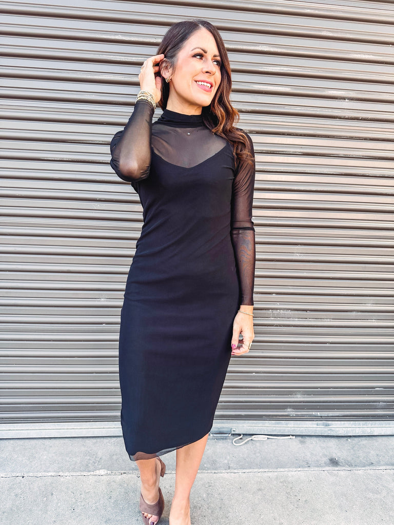 Steve Madden Dress Steve Madden Vivienne Dress - Black