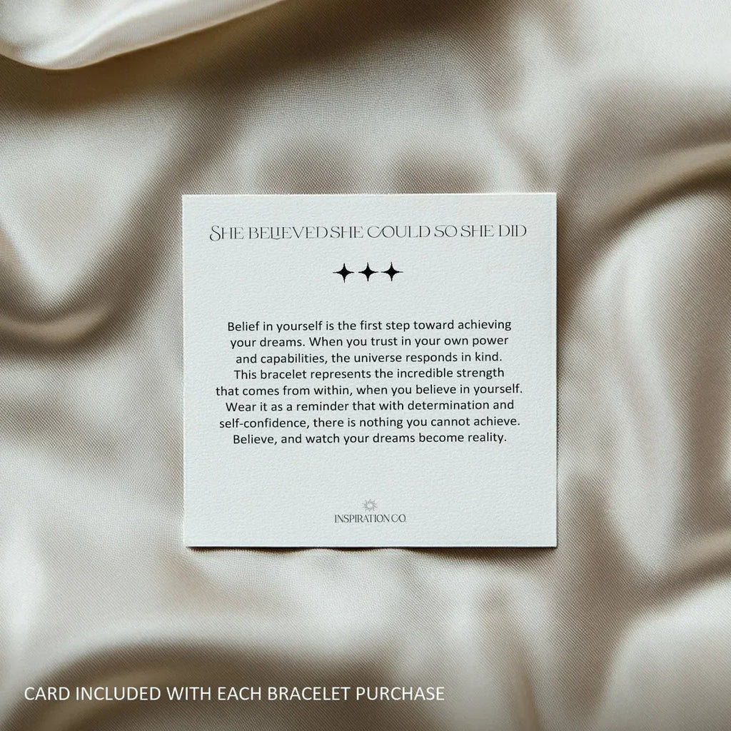 The Inspiration Co Jewelry The Inspiration Co--She Belived She Could, So She Did