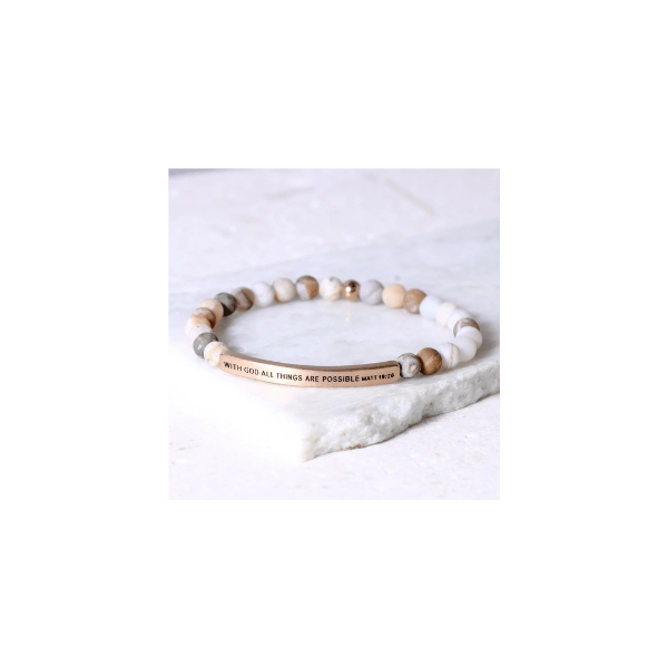 The Inspiration Co Jewelry The Inspiration Co-- With God All Things Are Possible Matt 19:26