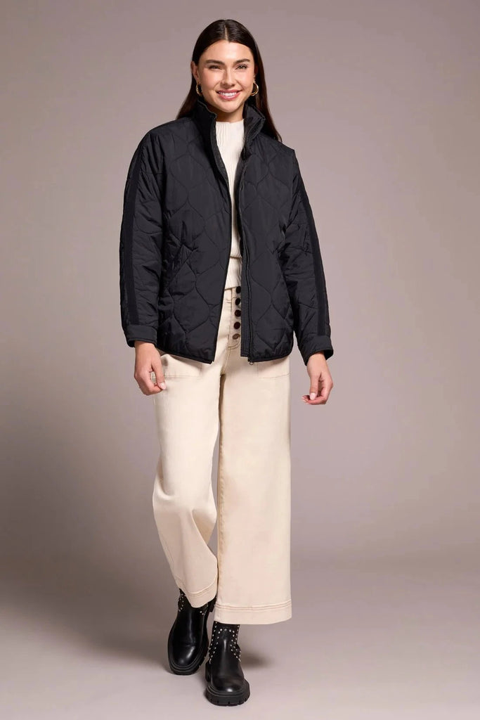 Tribal Jacket Tribal Lightweight Drop Shoulder Quilted Puffer