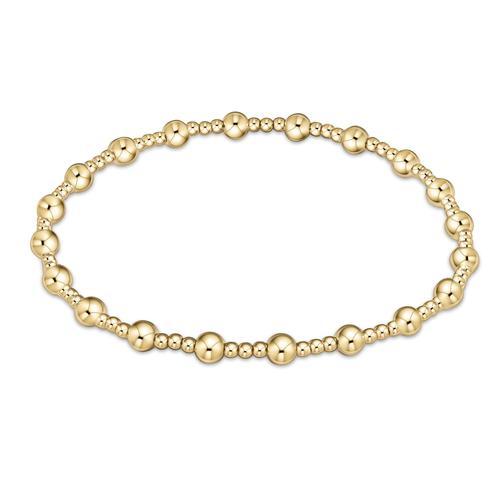 enewton Jewelry Enewton Classic Gold Sincerity Pattern 4mm Bead Bracelet