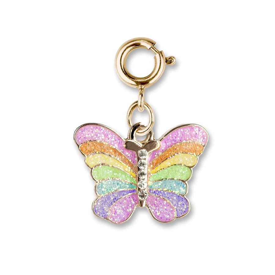 High Intencity Jewelry Gold Butterfly Charm