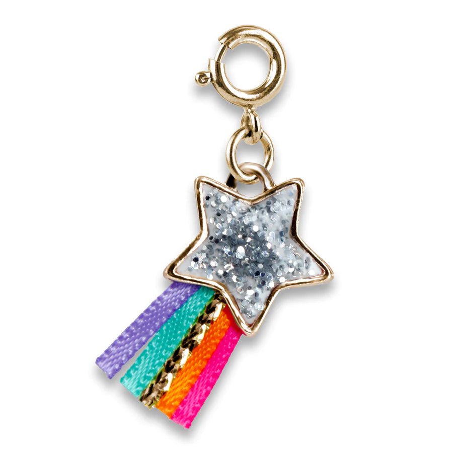 High Intencity Jewelry Gold Shooting Star Charm