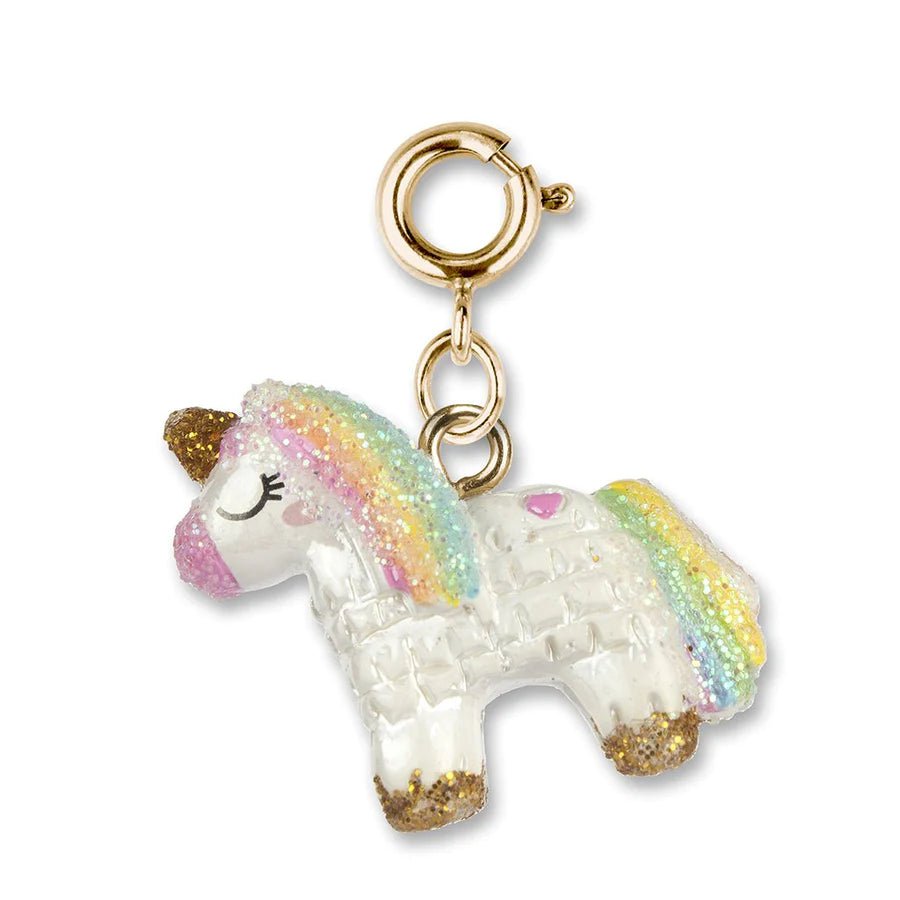 High Intencity Jewelry Gold Unicorn Piñata Charm