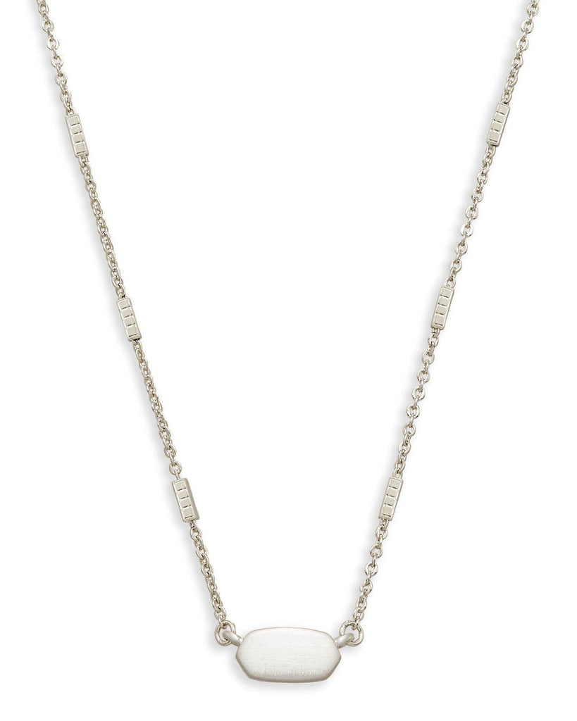 Kendra Scott Jewelry Kendra Scott Fern Necklace Bright Silver Metal