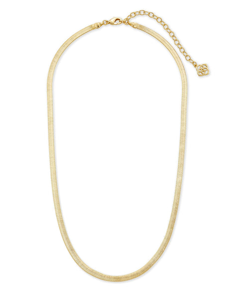 Kendra Scott Jess Small Lock & Chain Necklace