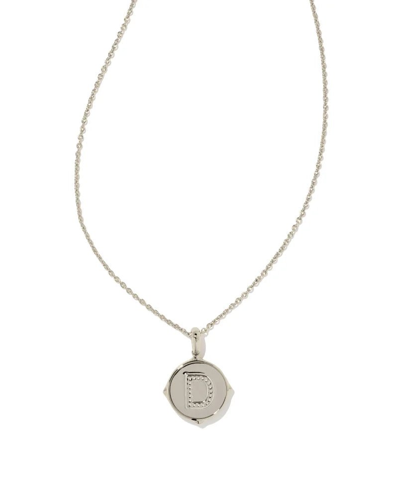 Kendra Scott Jewelry Kendra Scott Letter Disk Reversible Pendant Necklace