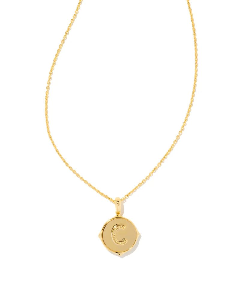 Kendra Scott Juliette Pendant Necklace - Gold White Crystal – Calligraphy  Creations In KY
