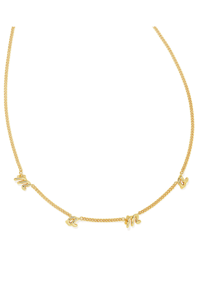 Kendra Scott Jewelry Kendra Scott Mama Script Strand Necklace-- Gold Gold