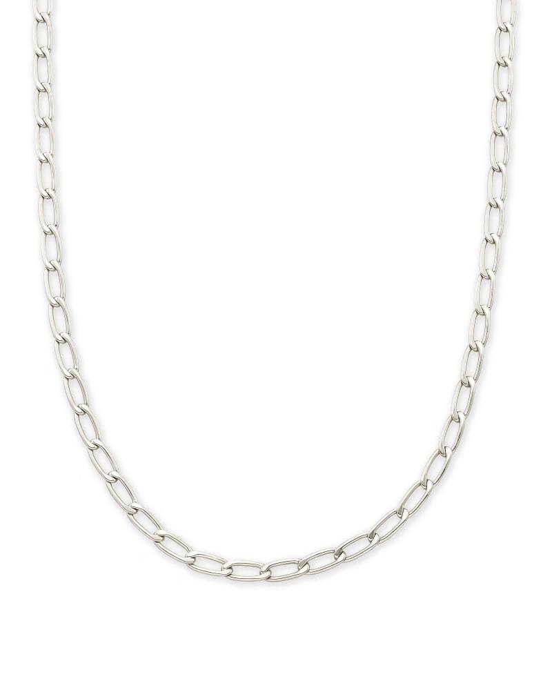 Kendra Scott Jewelry Kendra Scott Merrick Chain Necklace Rhodium