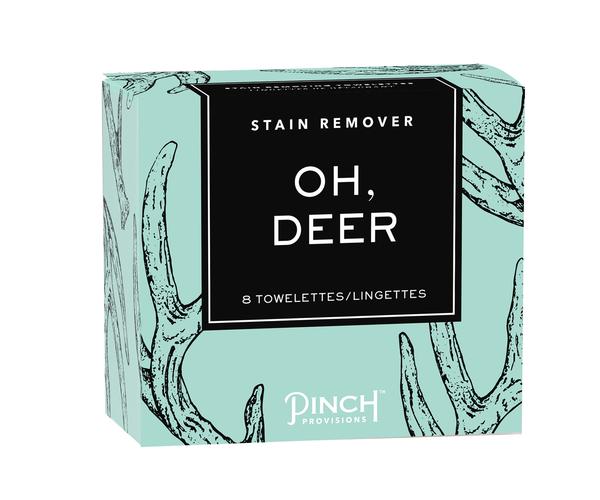 Pinch Provisions Gift Item Holiday Towelettes Oh, Deer