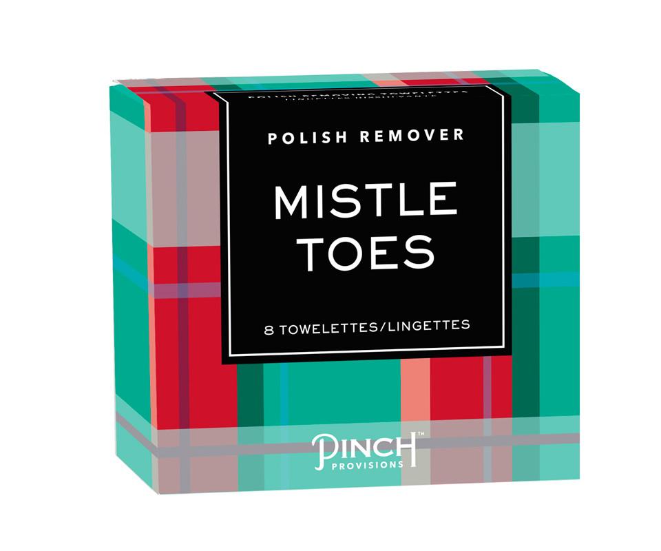 Pinch Provisions Gift Item Holiday Towelettes Mistle Toes