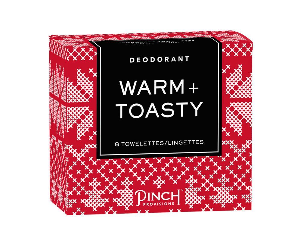Pinch Provisions Gift Item Holiday Towelettes Warm + Toasty