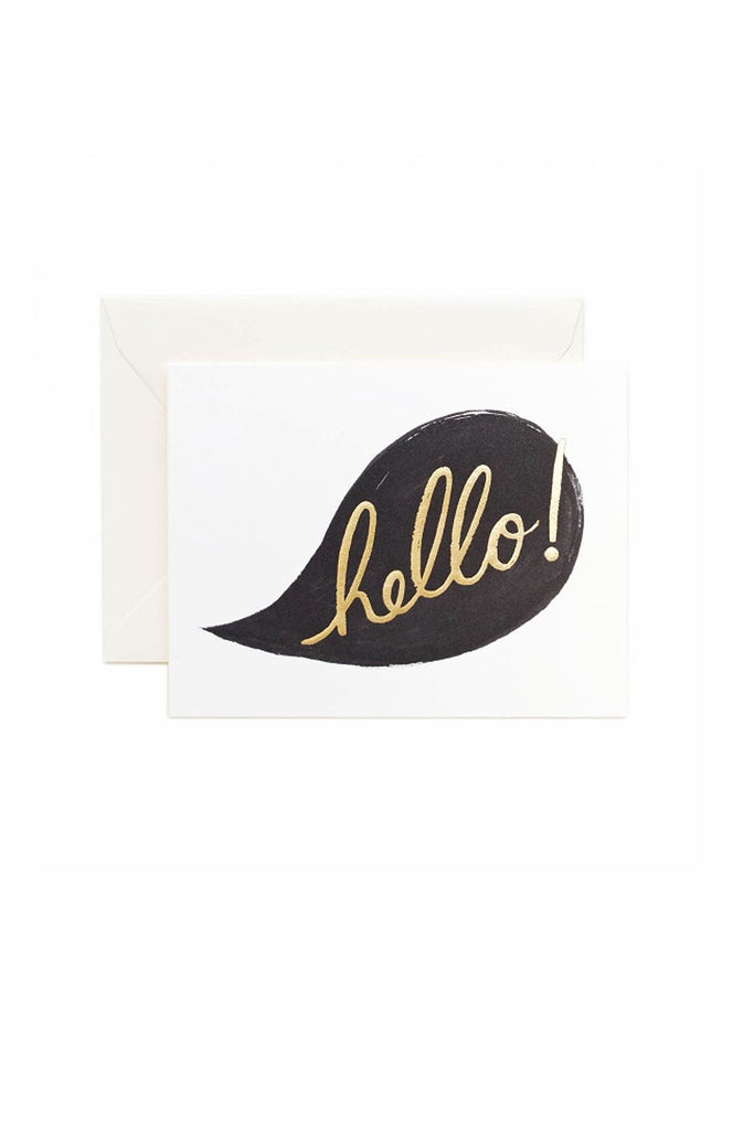 Hello Conversation Card - Eccentrics Boutique
